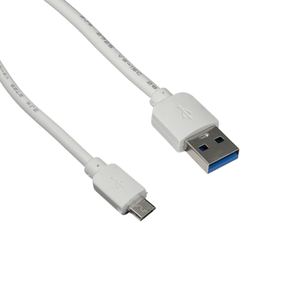 USBAMB15 Cable USB para Teléfonos Móviles de 1,5 metros, Conector A Macho a Micro B Macho, 150cm