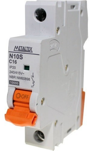 Interruptor automático 10KA 1 polo Curva C 25A