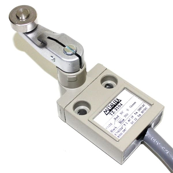Fines de carrera metálico con cable 3A/250VCA SPDT serie TZ3 - Pistón