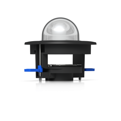FMUB. UI Soporte de Techo Empotrado Negro con Cubierta Transparente para UVC-G5-DomeUltra