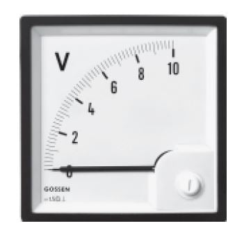 Voltimetro para DC 0-150V, DQN 96x96mm