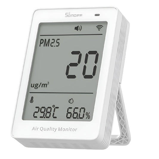 Medidor de Concentración Aérea de Partículas PM2.5/PM10 con Conectividad WiFi Matter – Sonoff AirGuard SAWF-07P