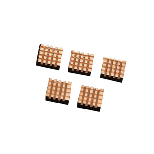 Conjunto de 5 Radiadores en Cobre de Alta Pureza