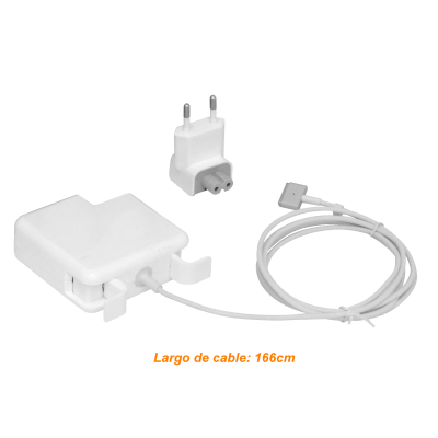 MAGSAFE2-60W Fuente Alternativa 16,5V 60W 3,65A Magnética para MacBook MacbookPro13