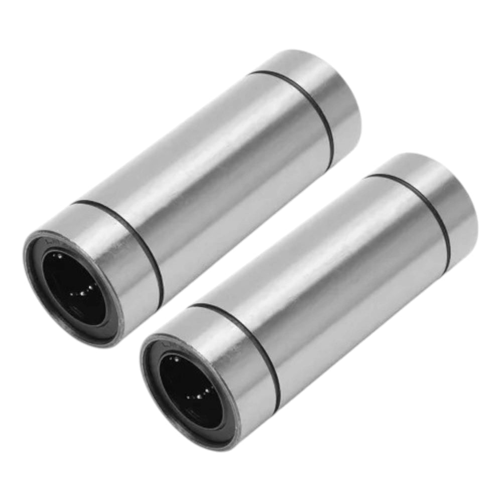 LM20LUU Cojinete cilíndrico 20 mm para vástagos de movimiento lineal (Paquete de 2 piezas)