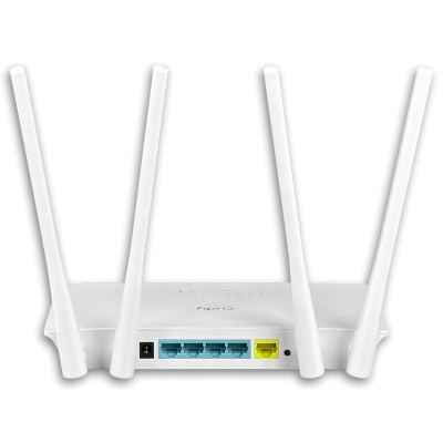 WR1200 CUDY 4-Antenas-Fijas 1-WAN 4-1000 AC1200 VPN 2,4/5GHz inc-12V Enrutador