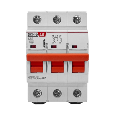AUTOMATICO-32A3. Trifásico 3x32A 15kA 230/400V Interruptor magnetotérmico C32 BKN-b