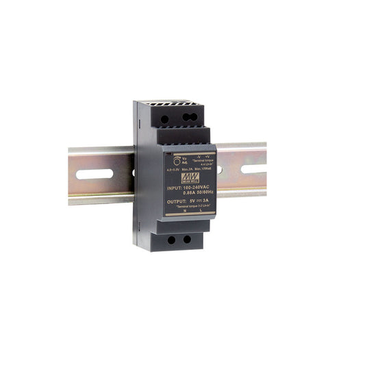 Alimentador 5V 3A 15W – Mean Well HDR-30-5