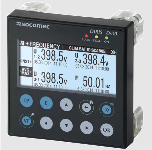 Medidor de energía multipunto DIRIS D50 v2 - master MODBUS