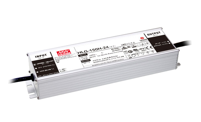 Driver LED carcasa metálica voltaje 150W HLG-150H - Fija - 15V
