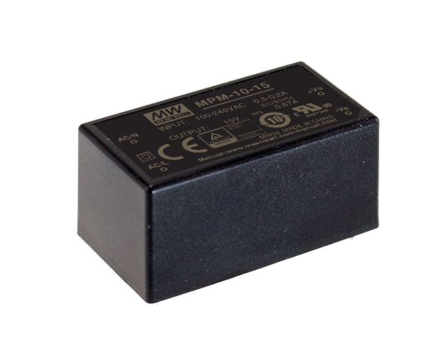 Fuente de poder modular médica 10W MPM-10 - 12V