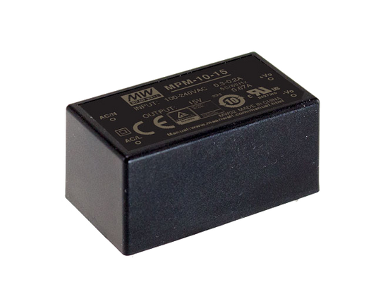 Fuente de poder modular médica 10W MPM-10 - 24V