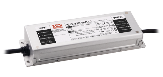 Driver LED metal de potencia DALI-2 PFC 320W XLG-320-DA2 - 2800mA