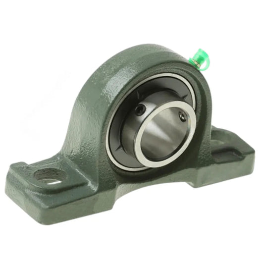 Soporte de pie con rodamiento UCP207 para eje de 35 mm (lote de 2 unidades)