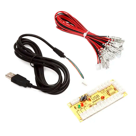 Conversor USB para Control Arcade Joystick de Respuesta Instantánea