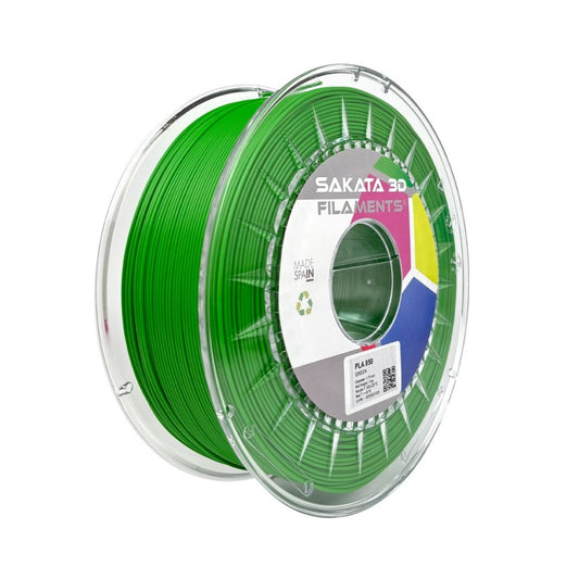 Filamento PLA 850 Tono Verde 1.75mm 1kg – Sakata 3D