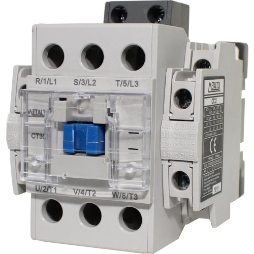 Contactor tripolar hasta 32A AC3 Serie CT32 - 220VAC