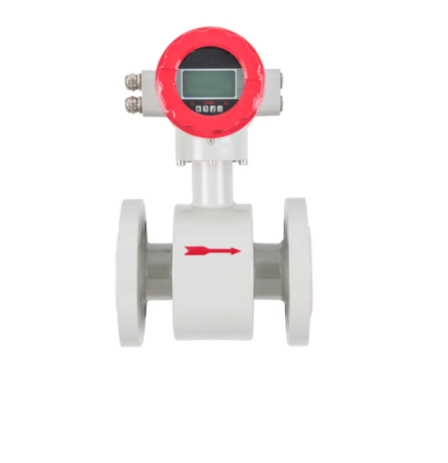 caudalímetro electromagnético integrado, DN50,24VDC, 1 Mpa, Salida 4-20 mA + RS-485, Poli perfluoroetileno aleado, acero inoxidable, IP65