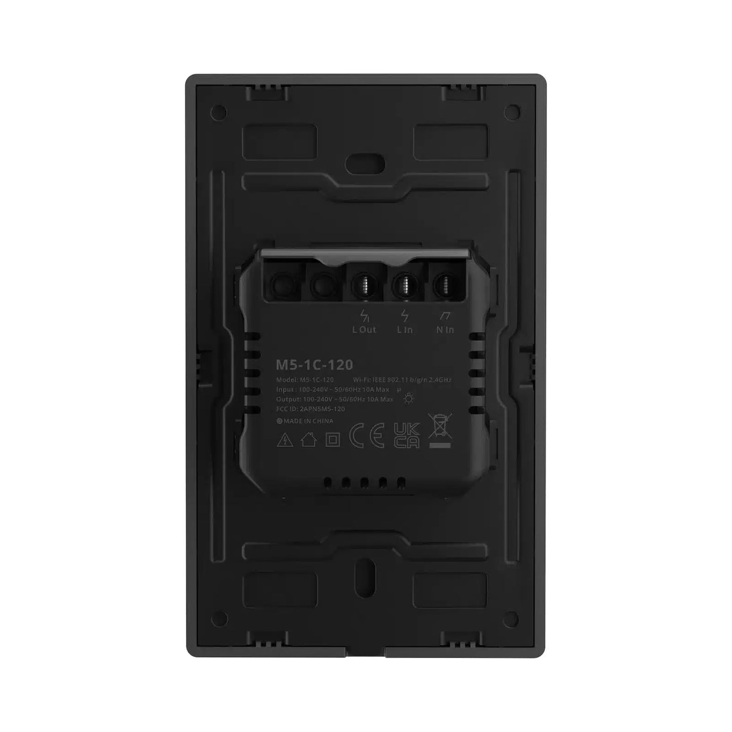 Conmutador inalámbrico de Montaje Mural Sonoff SwitchMan M5 de 1 Vía