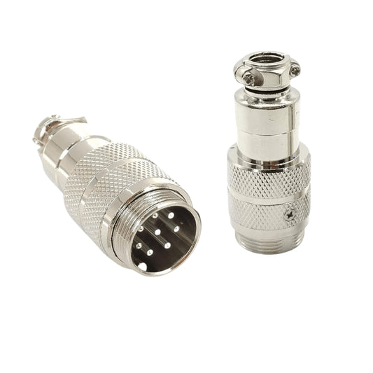 Acoplador de conducto Tipo Macho GX20-8K con 8 contactos