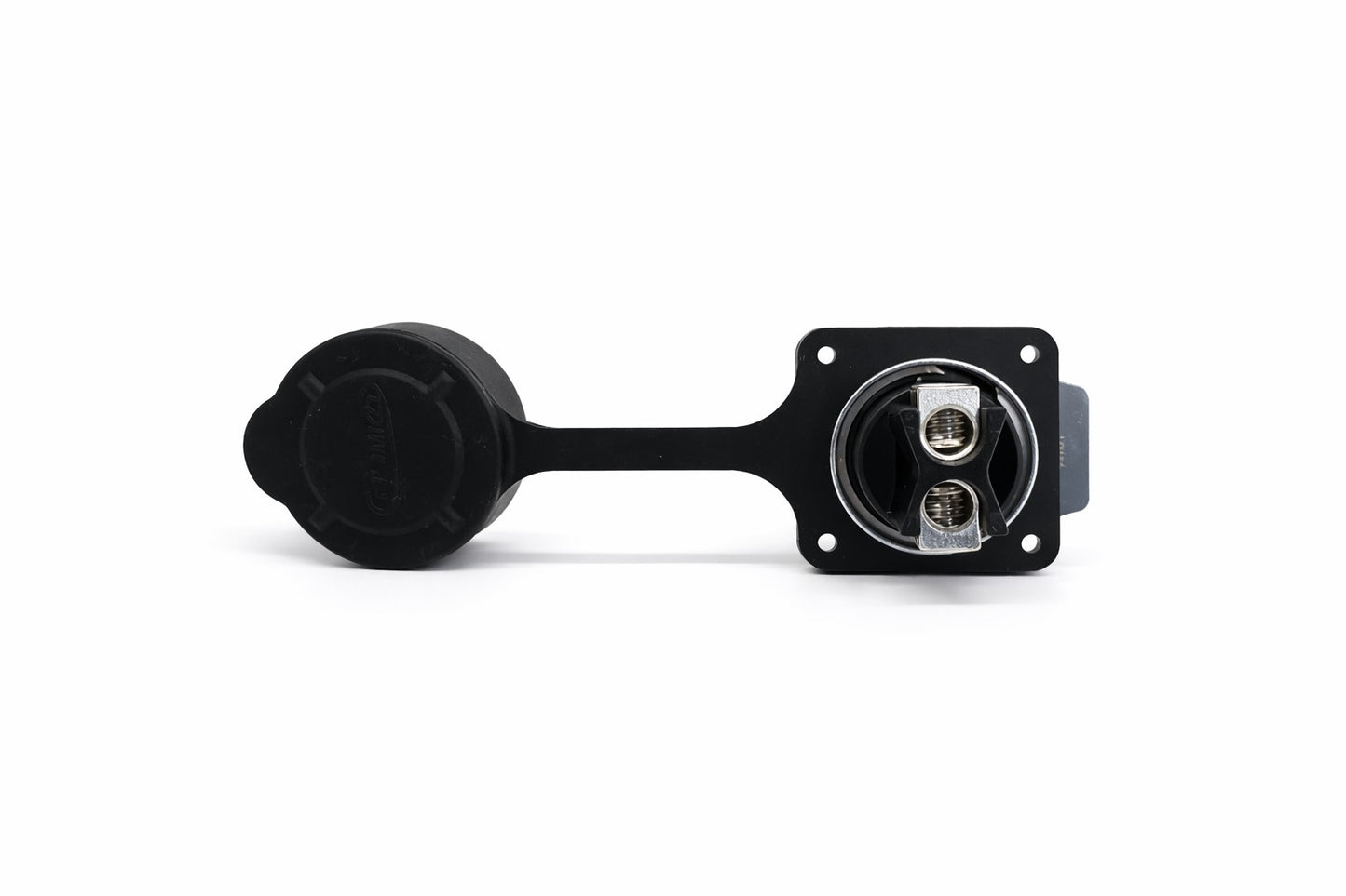 Conector Circular Serie LP-28 Macho 2 Pines Panel Metal (Bloqueo) CNLINKO