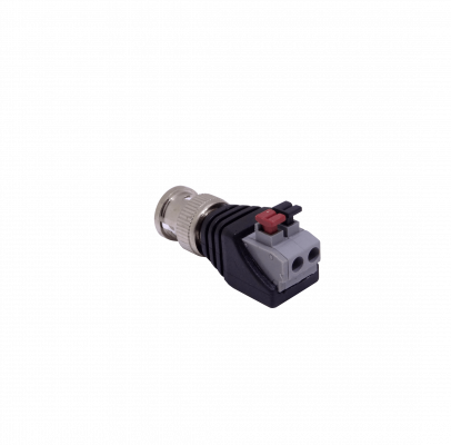 BNCM-2PIN Conector BNC-Macho a Regleta-2-pin Adaptador