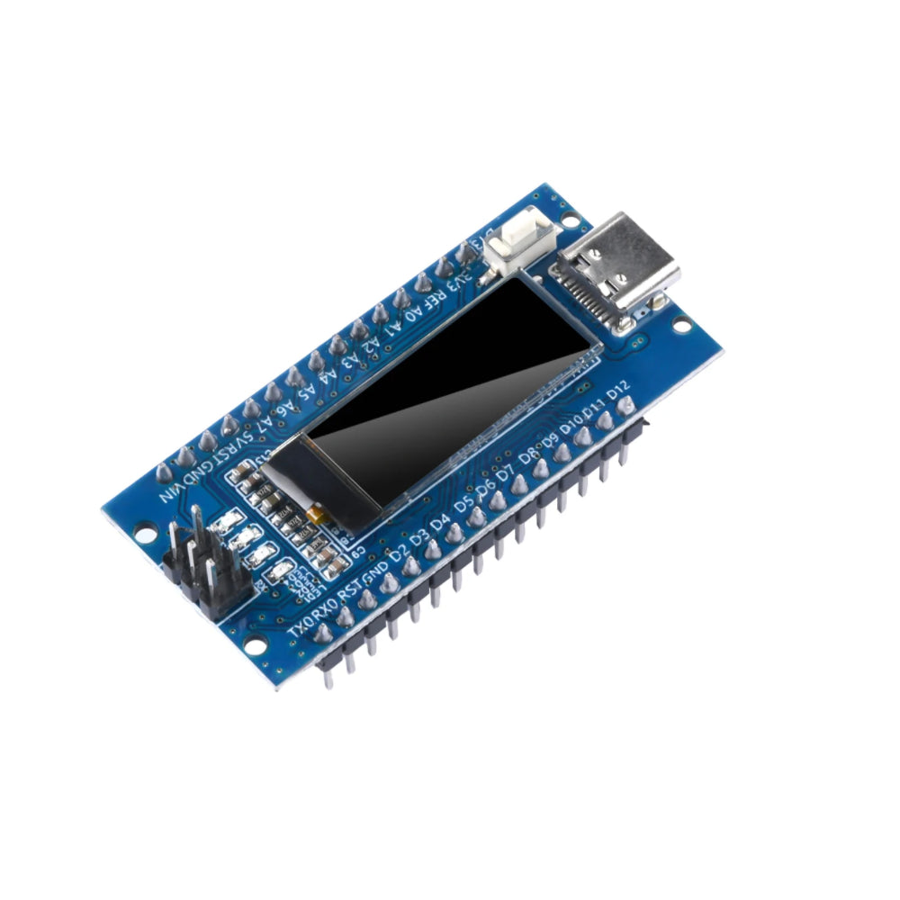 Tarjeta Microcontroladora Nano V3.0 ATmega328P Acoplada a Pantalla OLED