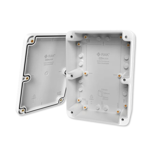 Gabinete blanco Unify IP67 180x130x60mm