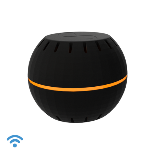 Sensor de temperatura y humedad con display WiFi - Blanco