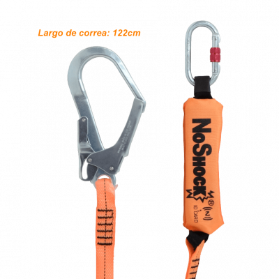 SAFETY-2 90Kg 4,4KN 180-350cm 1,8-3,5mt Cordino de Seguridad