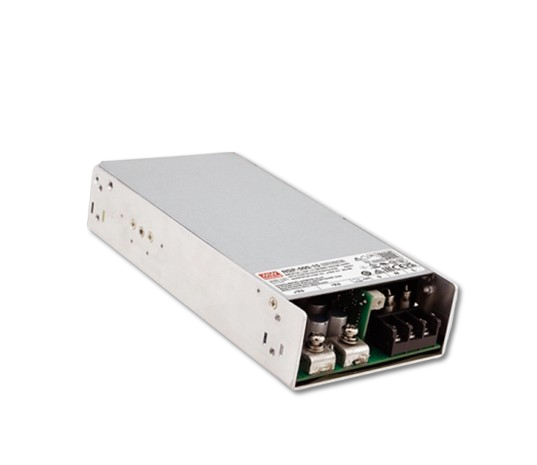 Fuente de Poder Industrial AC/DC 500W MEAN WELL NSP-500 con PFC - 12V
