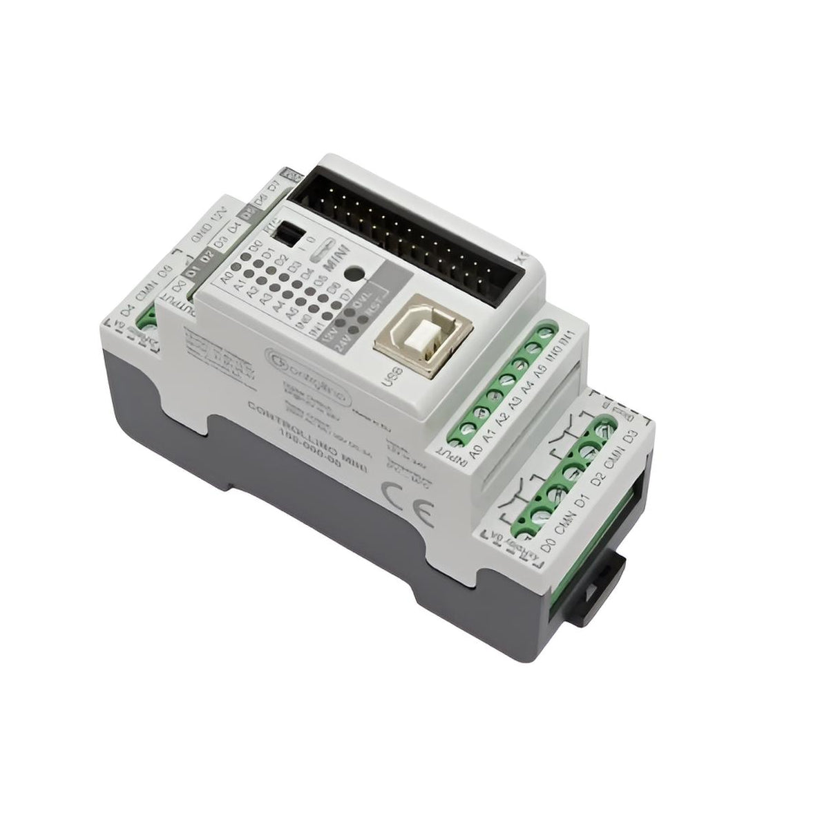 Controlador Lógico Programable Controllino Mini basado en ATmega328 con 8 Entradas y 8 Salidas