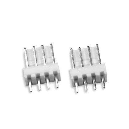 Acoplador Polarizado Conexión Macho 4 Pines Alineados 2,54mm