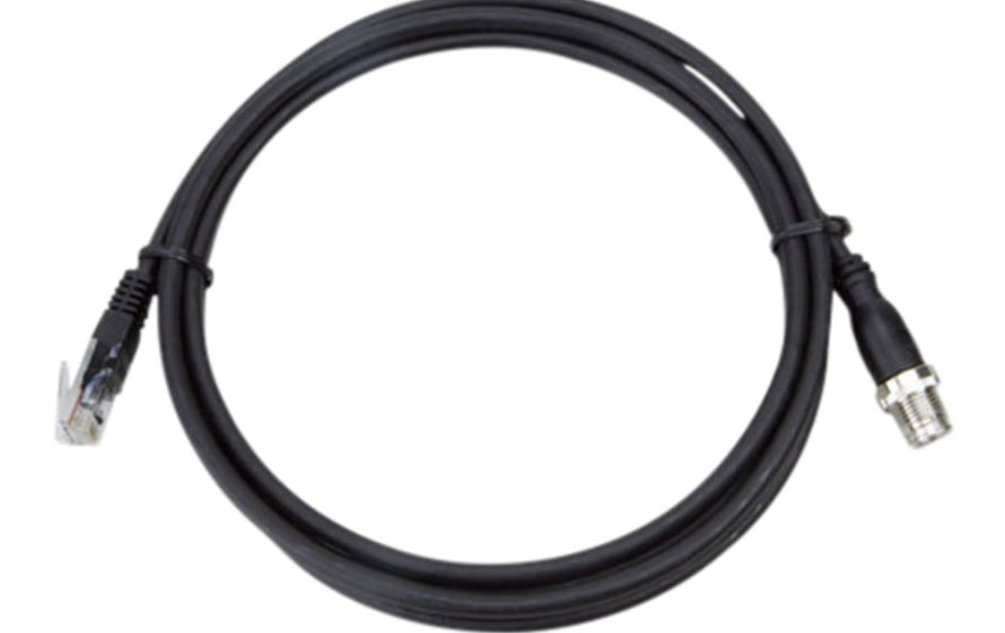 Cable Ethernet M12 macho a RJ45 con codificación X de 8 pines, 2 metros