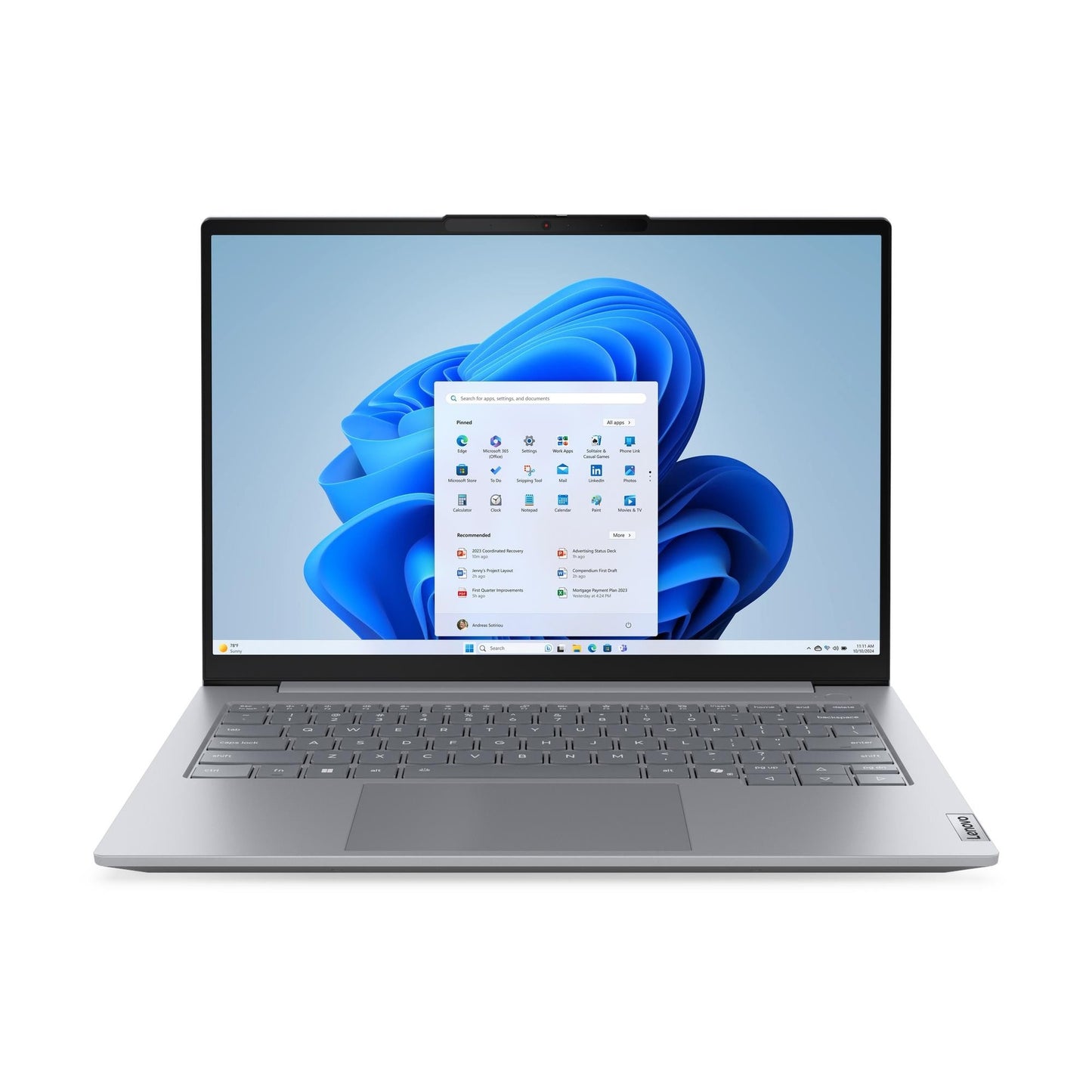 Lenovo ThinkBook 14 G9 IRL Intel Core 5 210H Portátil 35,6 cm (14") WUXGA 16 GB DDR5-SDRAM 512 GB SSD Wi-Fi 6 (802.11ax) Windows 11 Pro Español Gris