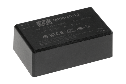 Fuente de poder modular médica 45W MPM-45 - 48V