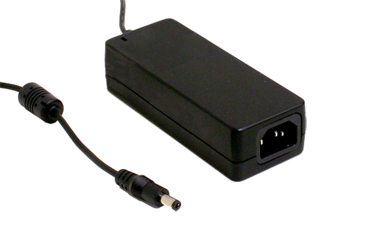 Adaptador AC-DC clase I y II médica con adaptador DC P1J 40W GSM40 - II - 9V