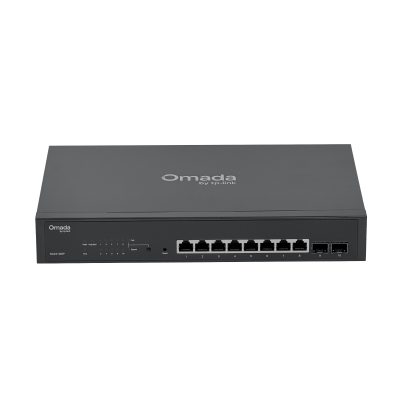 SG2210MP. TP-LINK 8-1000-PoE+af/at 150W-tot 2-SFP Conmutador Inteligente Rack Omada L2/L4