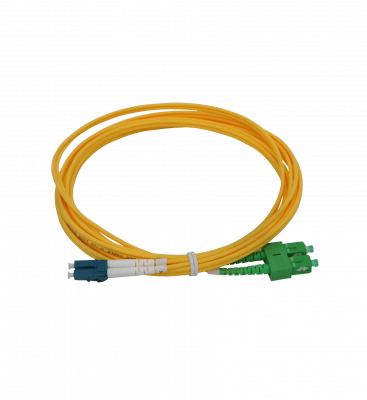 JFSAL3. 3m SC/APC-LC/UPC Monomodo SM Dúplex Latiguillo Cable Fibra 9/125um 3mm