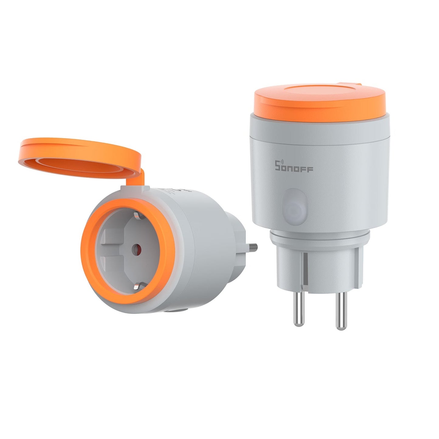 Conector inteligente Sonoff S61s de 16 amperios para intemperie con supervisión de consumo eléctrico (Compatible con protocolo Matter)