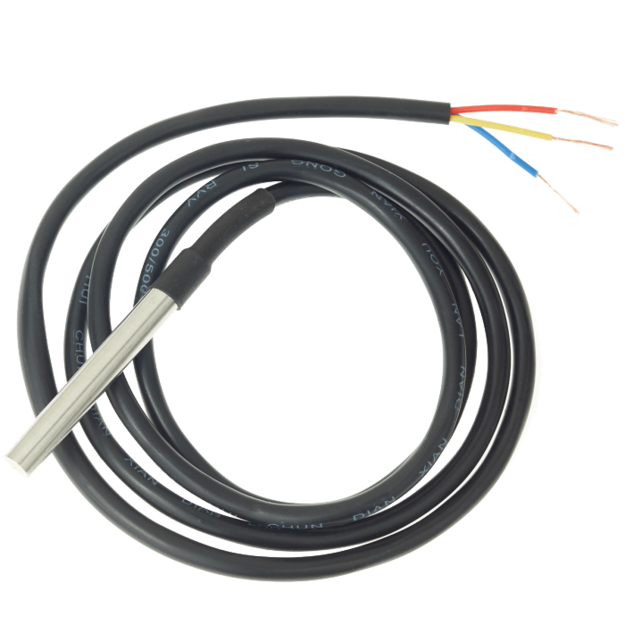 Sensor de Temperatura con Cable DS18B20 - 3m