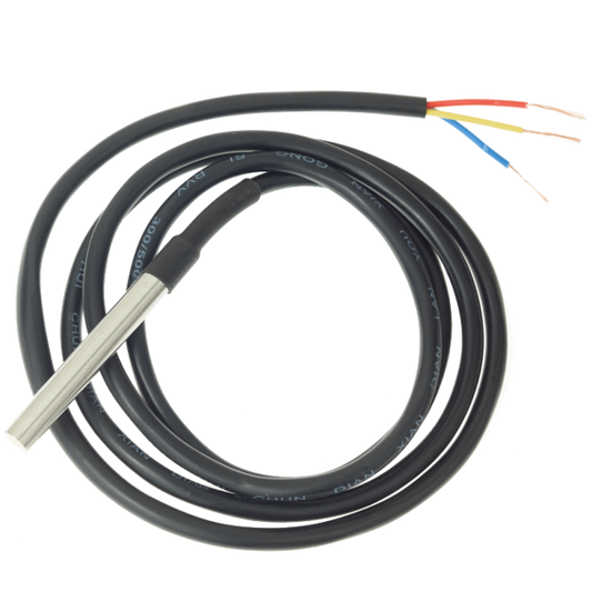 Sensor de Temperatura con Cable DS18B20 - 3m