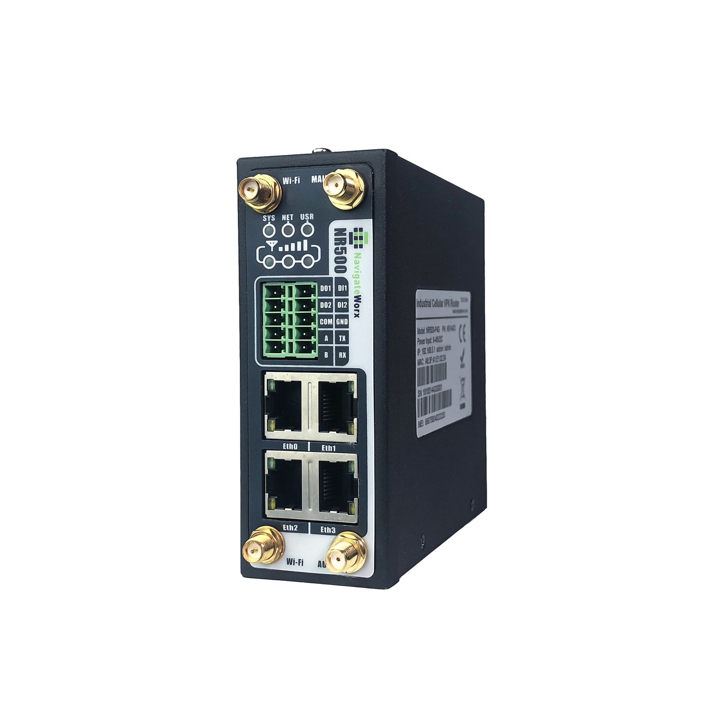 Router 3G Pro Industrial Navigateworx NR500-P3G certificado SUBTEL - Modelo Base