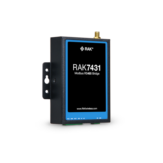 Puente RS485/Modbus a LoRaWAN RAK7431 WisNode