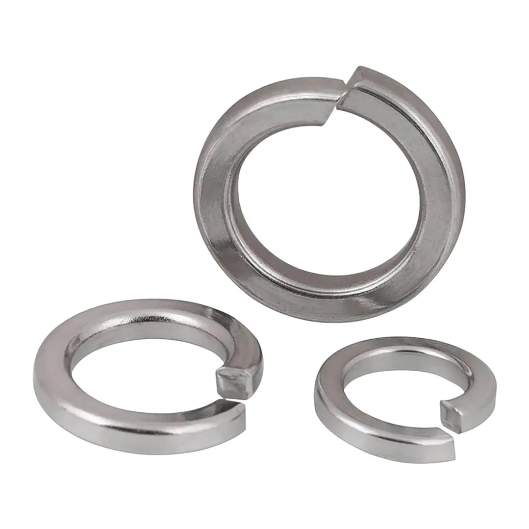 Arandelas lisas combinadas con arandelas de resorte material Acero inoxidable