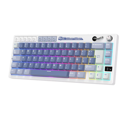 Teclado de Membrana Inalámbrico RK M65 Azul Océano Distribución 65% Español – Royal Kludge