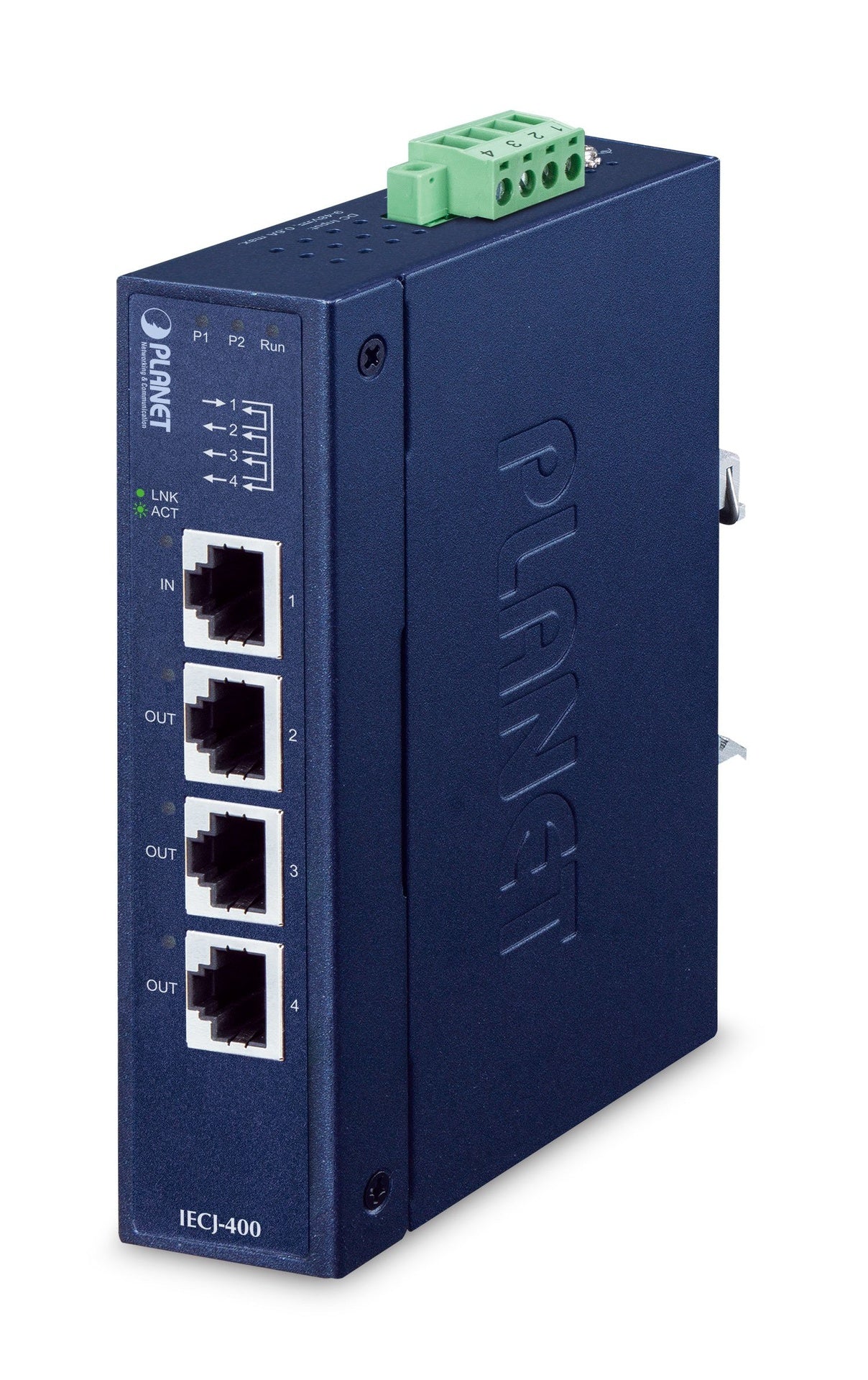 Esclavo de Unión EtherCAT Industrial de 4 Puertos