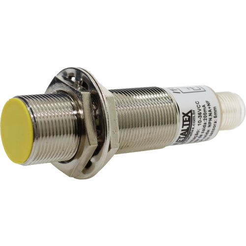 Sensor Inductivo M18 rasante 4 Hilos 1NA+1NC y AC 2 Hilos, 5mm distancia medición serie I18 - AC 2 Hilos [1NA]