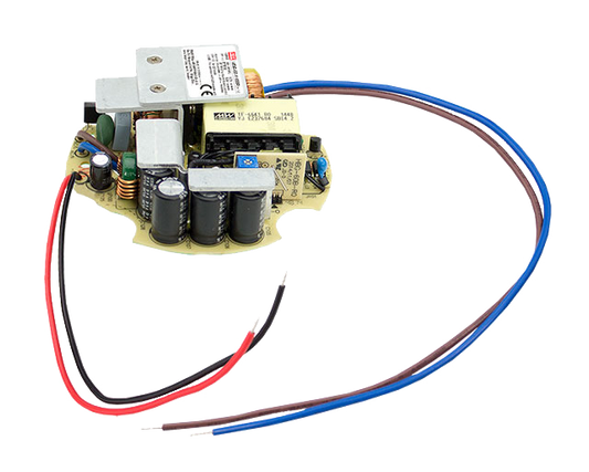 Driver LED carcasa circular open frame 60W HBG-60P - 2100mA (comúnmente usado)