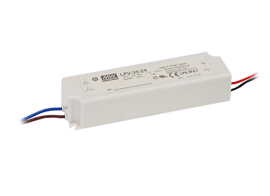 Driver LED plástico voltaje 35W LPV-35 - 15V